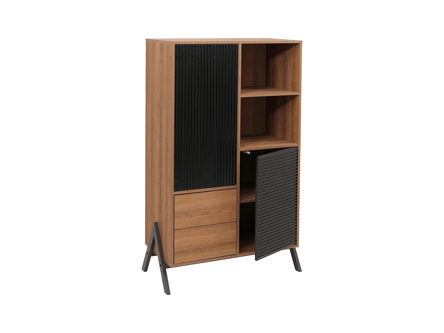 Armoire haute MCW-O40,  naturel