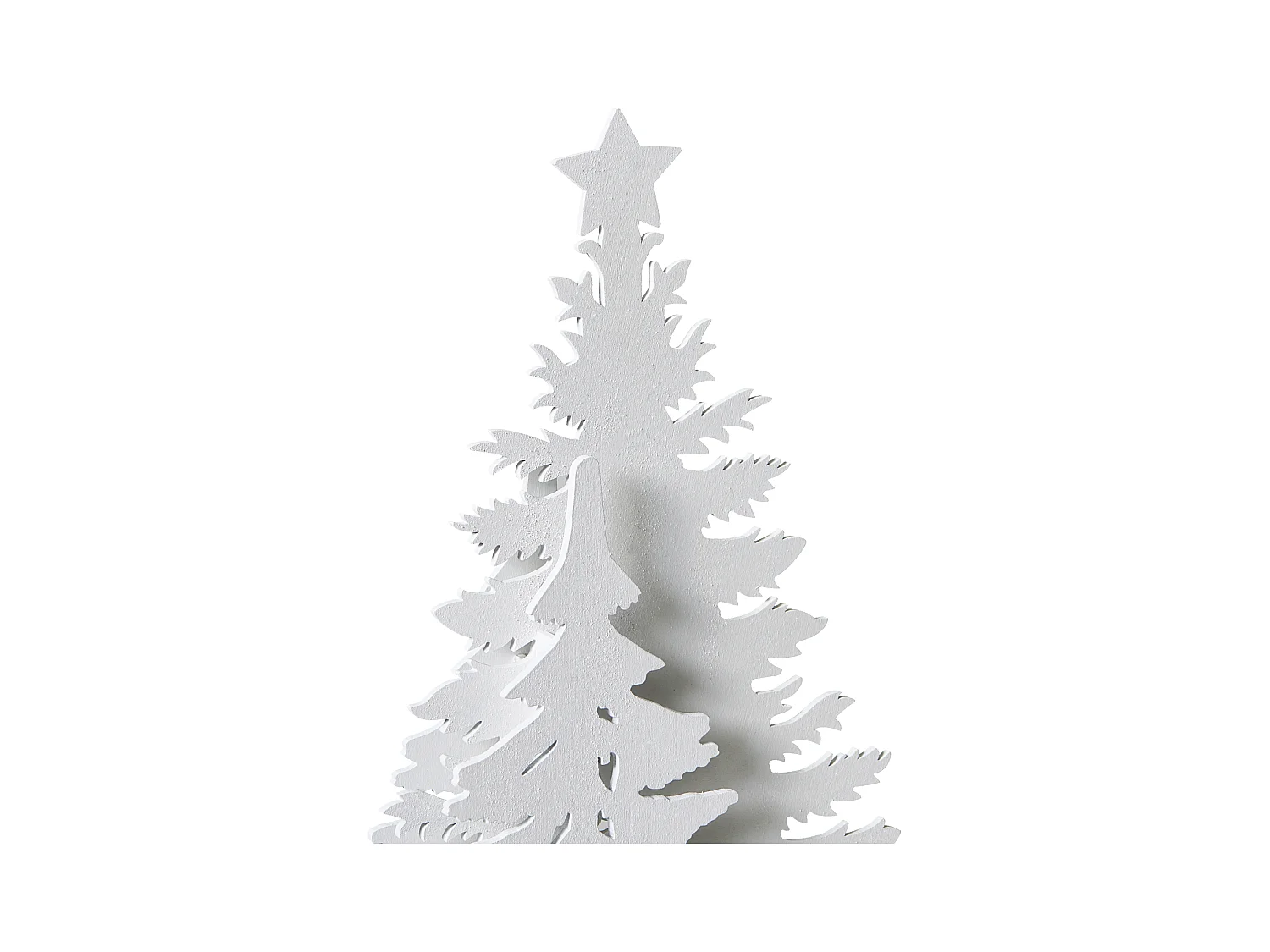 Décoration de Noël LED FEMAN Renne Arbre de Noël 36 cm Blanc