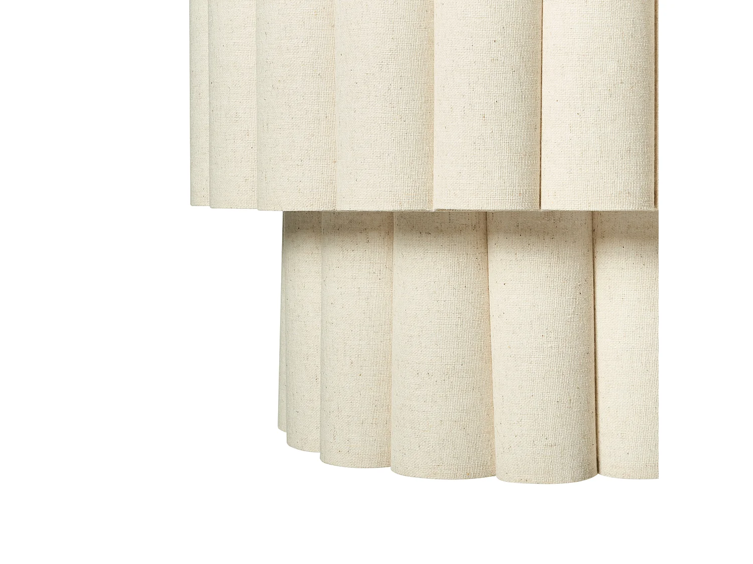 Lampe suspension BELESSA Lin Beige clair