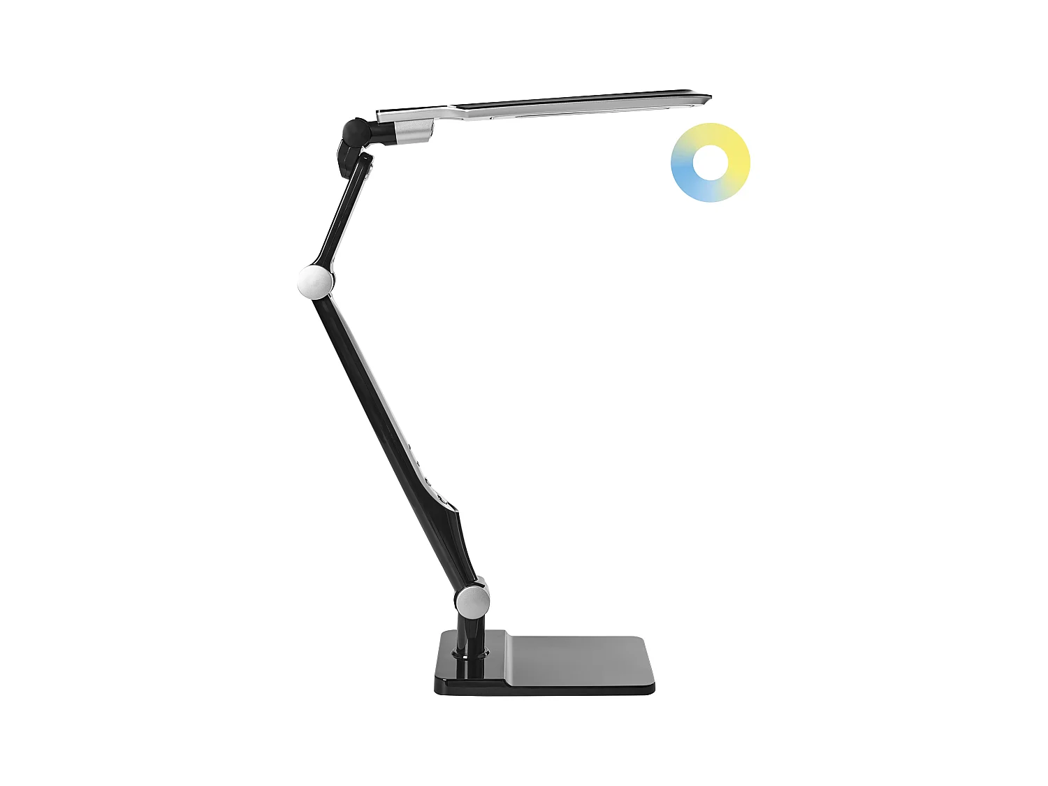 Lampe de bureau LED PEGASI Avec variateur Noir