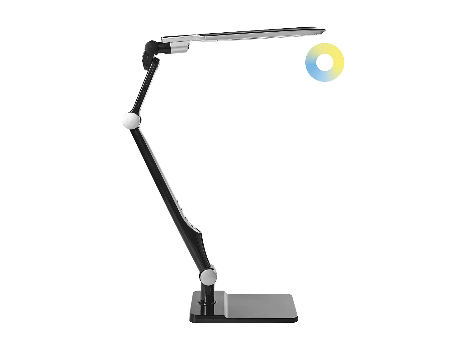 Lampe de bureau LED PEGASI Avec variateur Noir