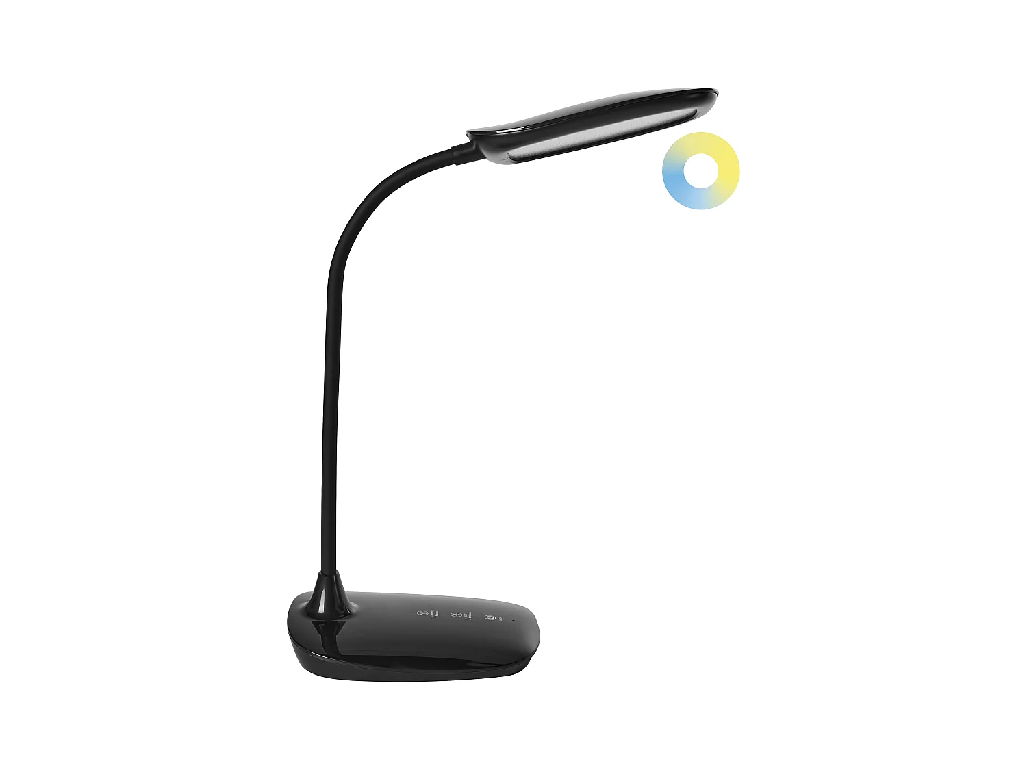 Lampe de bureau LED HYDRA Avec variateur Noir