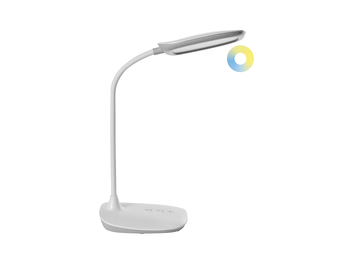 Lampe de bureau LED HYDRA Avec variateur Blanc