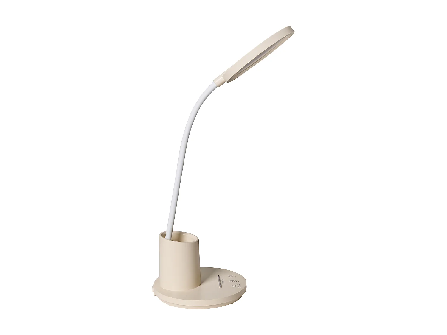 Lampe de bureau LED VELA Avec variateur Beige clair