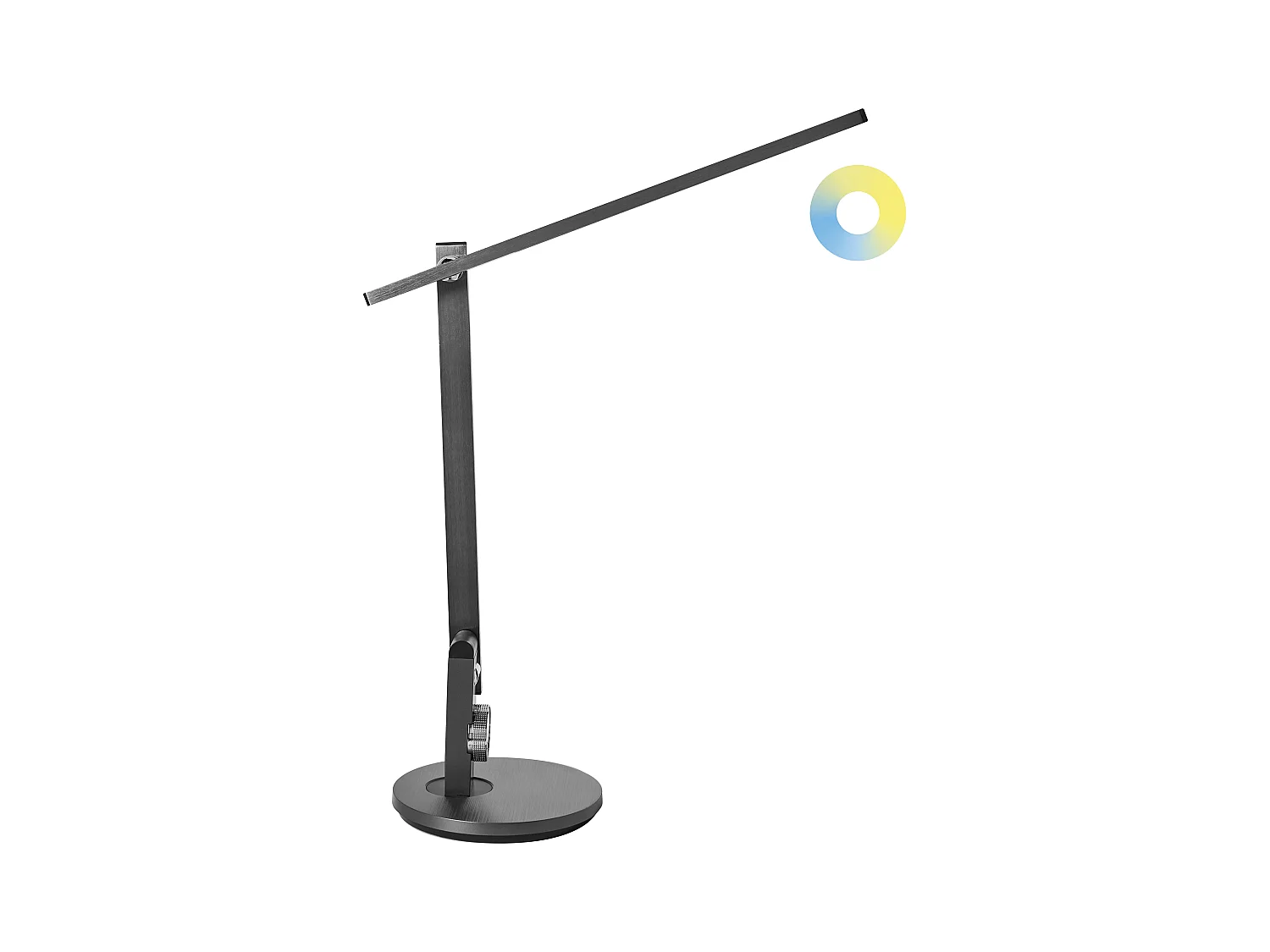 Lampe de bureau LED CETUS Avec variateur Gris