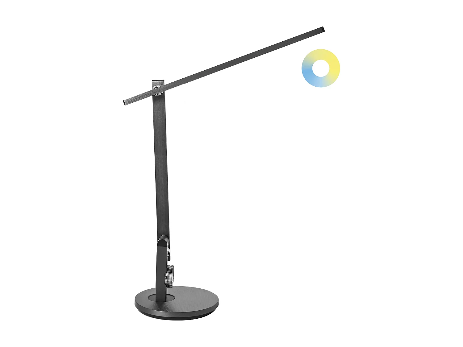 Lampe de bureau LED CETUS Avec variateur Gris