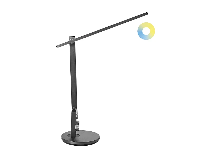 Lampe de bureau LED CETUS Avec variateur Gris