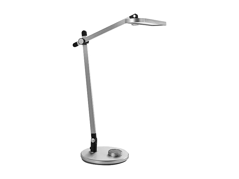 Lampe de bureau LED HYDRUS Avec variateur Argenté