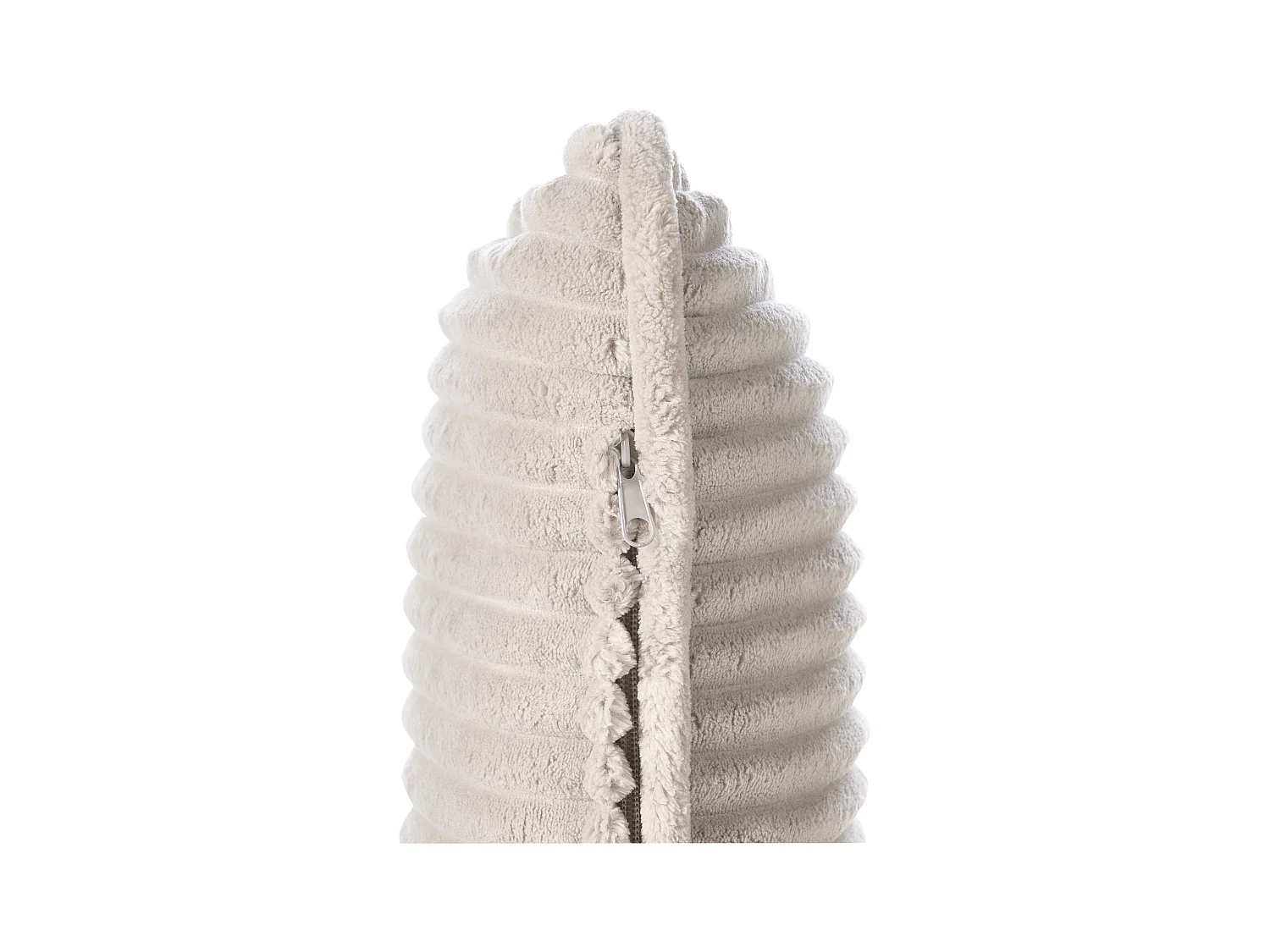 Fauteuil SORSELE Velours côtelé Beige