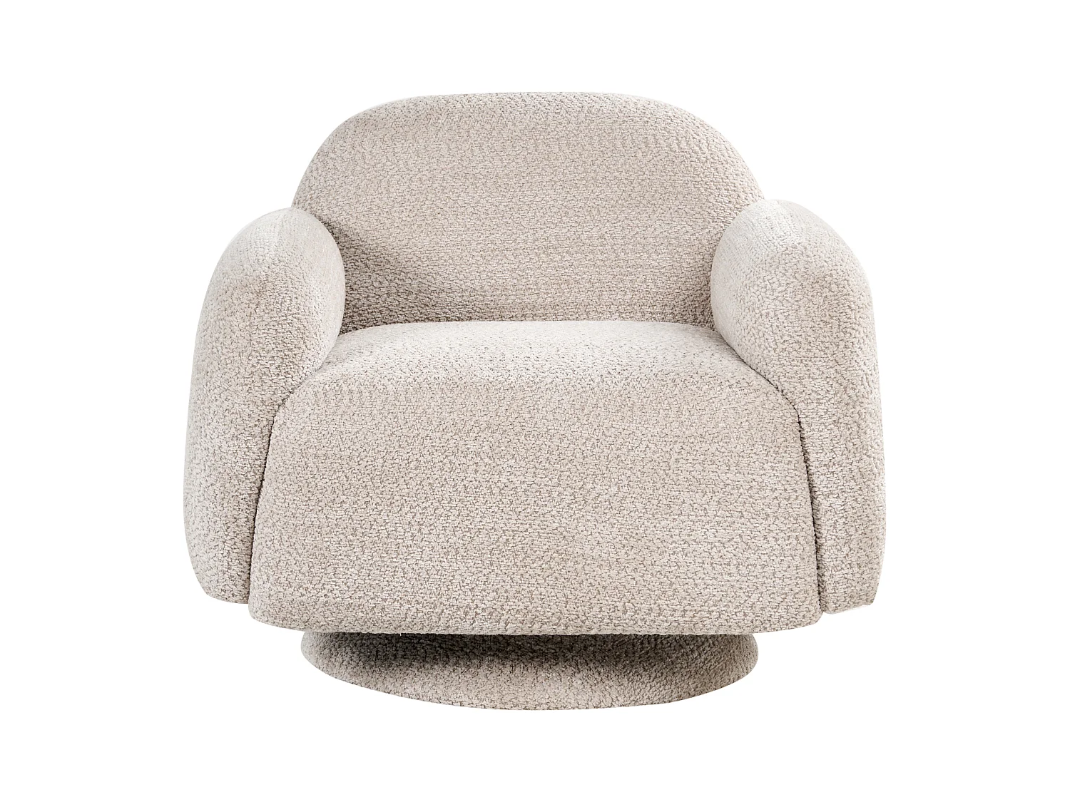Fauteuil pivotant AAPUA Tissu Beige