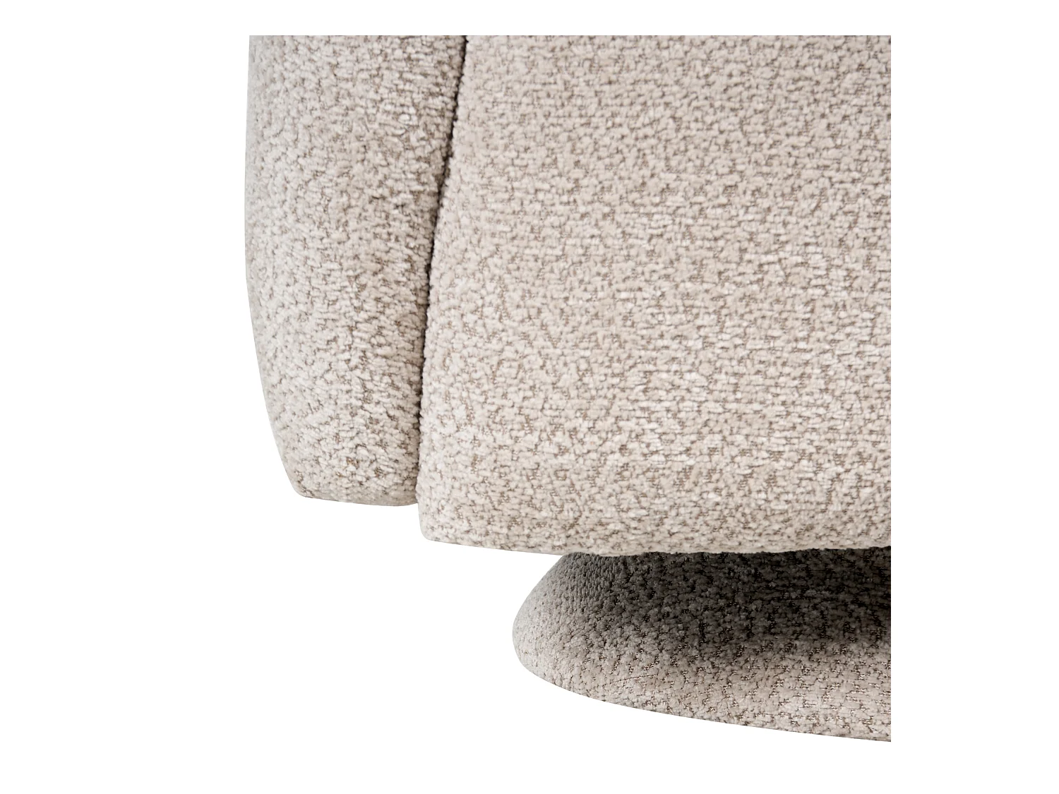 Fauteuil pivotant AAPUA Tissu Beige