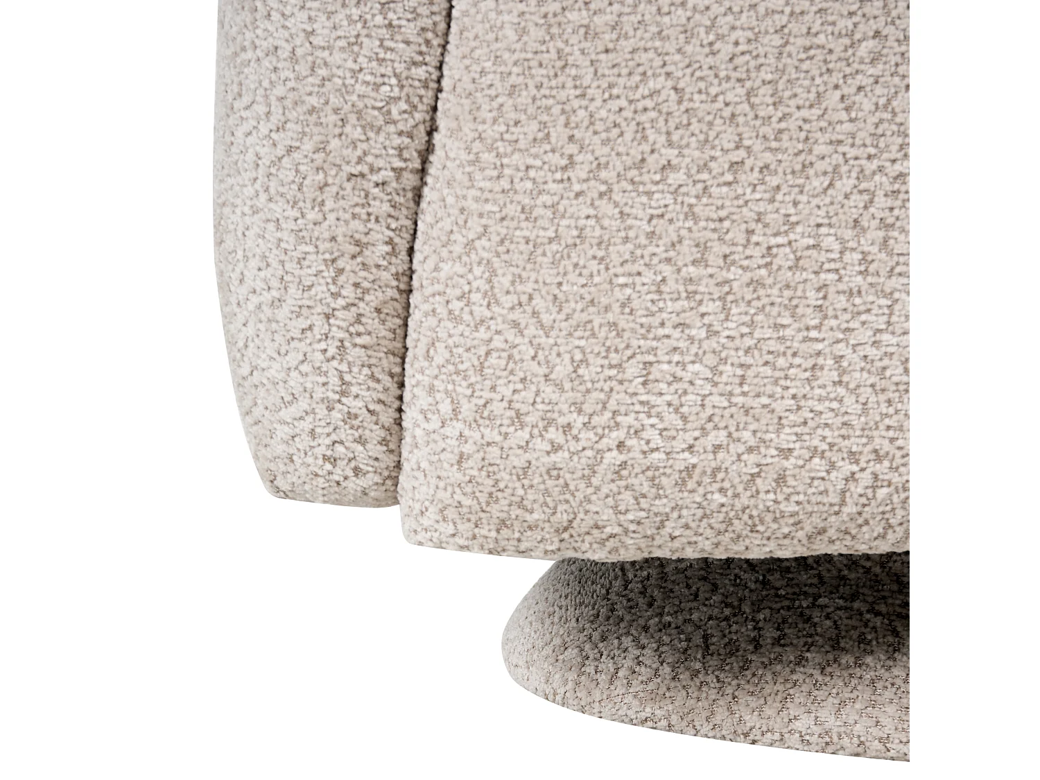 Fauteuil pivotant AAPUA Tissu Beige
