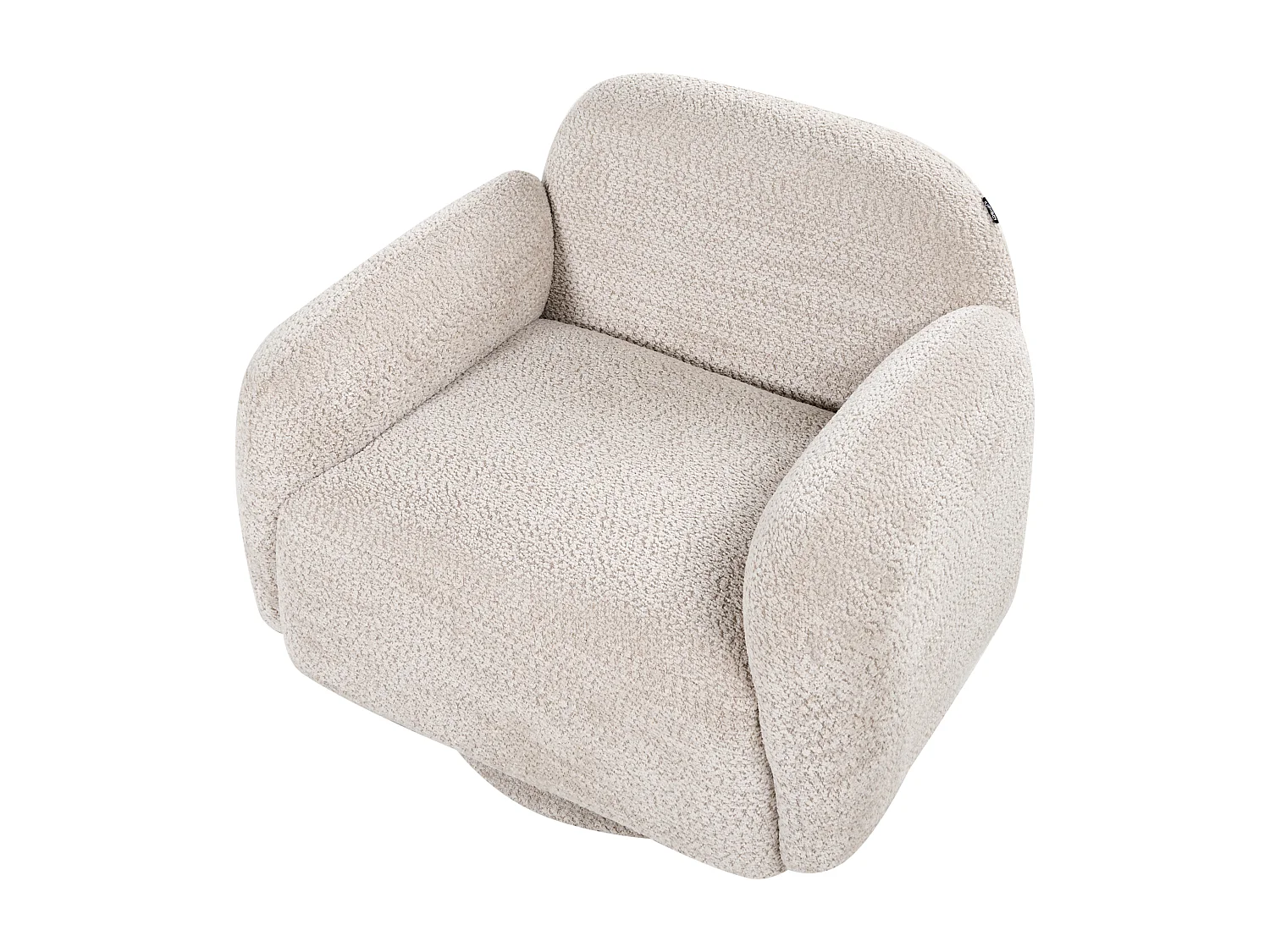Fauteuil pivotant AAPUA Tissu Beige