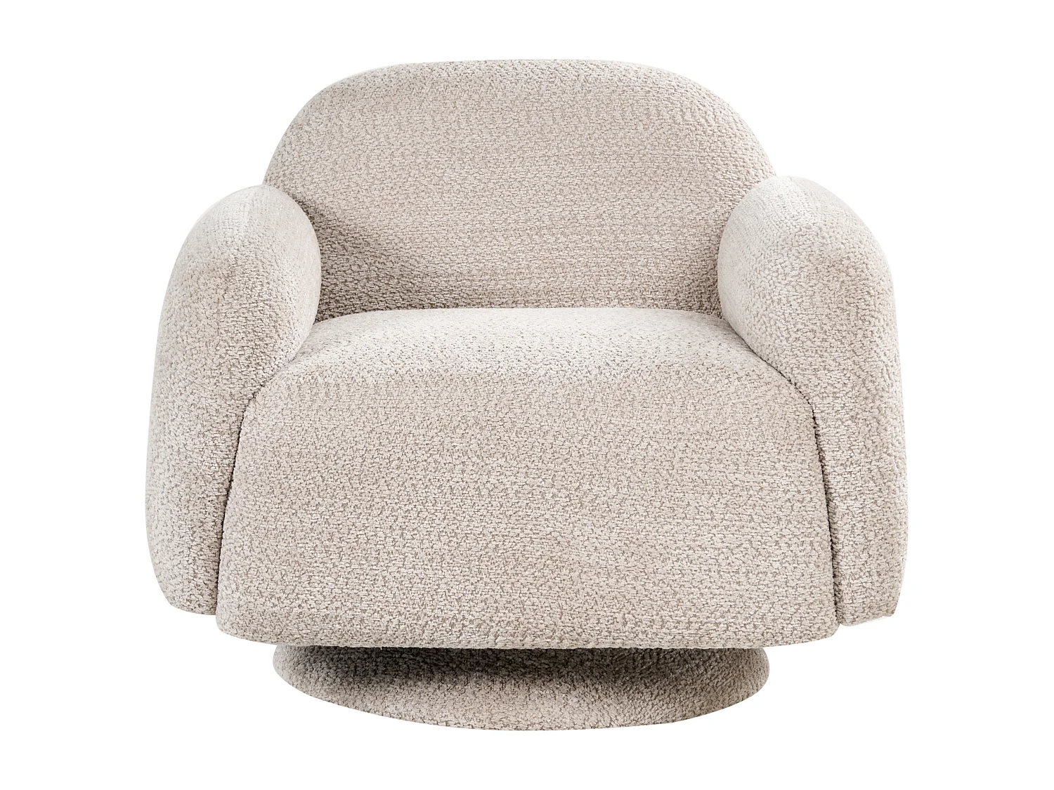 Fauteuil pivotant AAPUA Tissu Beige