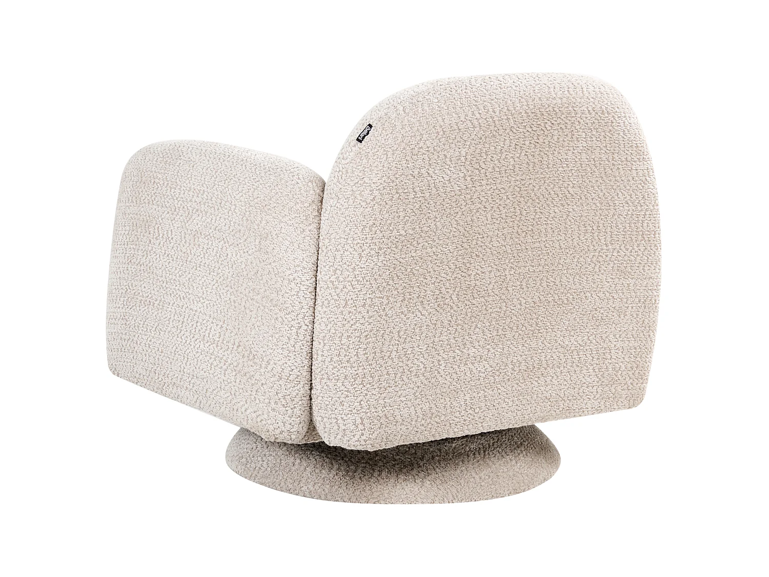 Fauteuil pivotant AAPUA Tissu Beige
