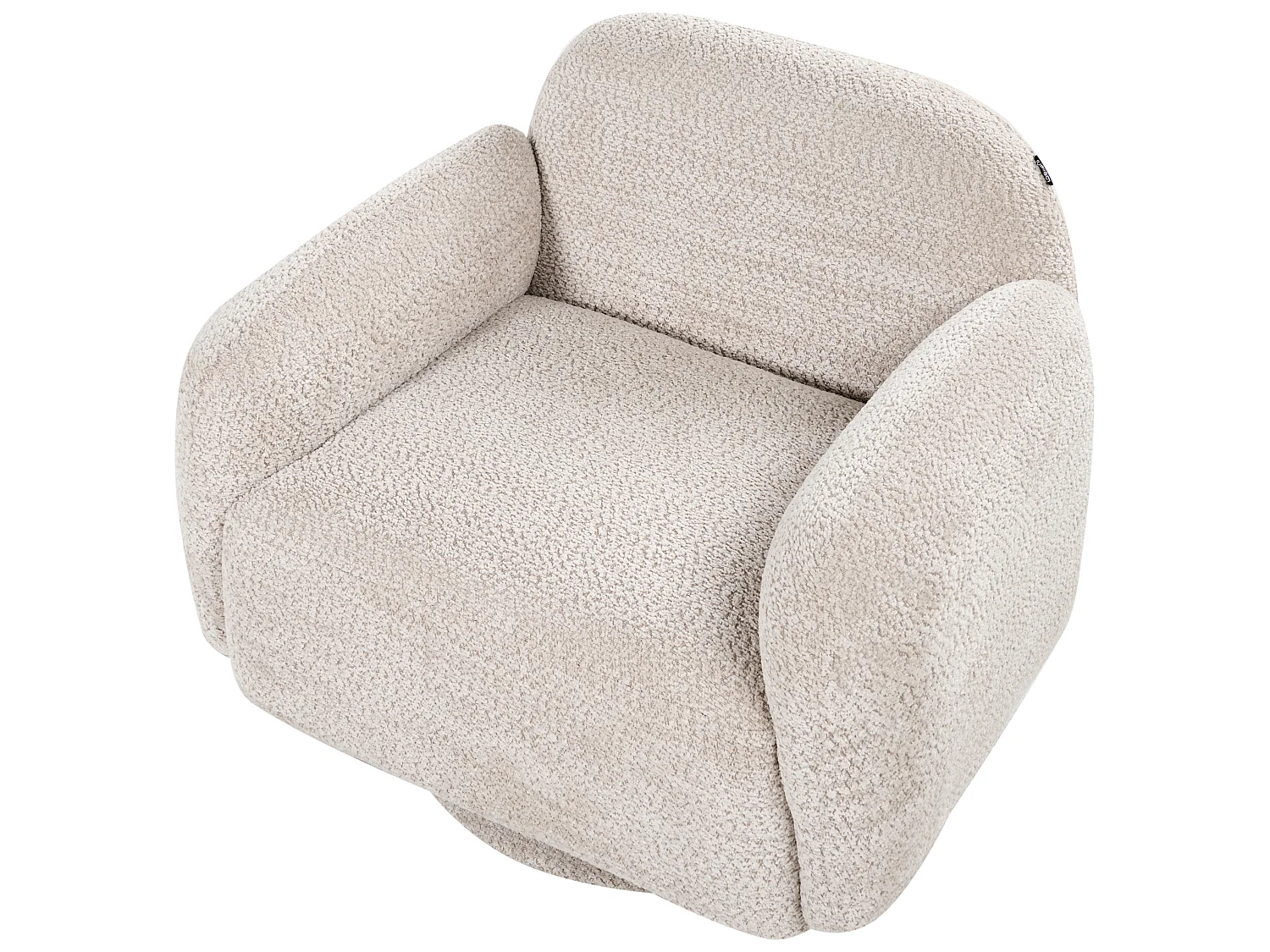 Fauteuil pivotant AAPUA Tissu Beige