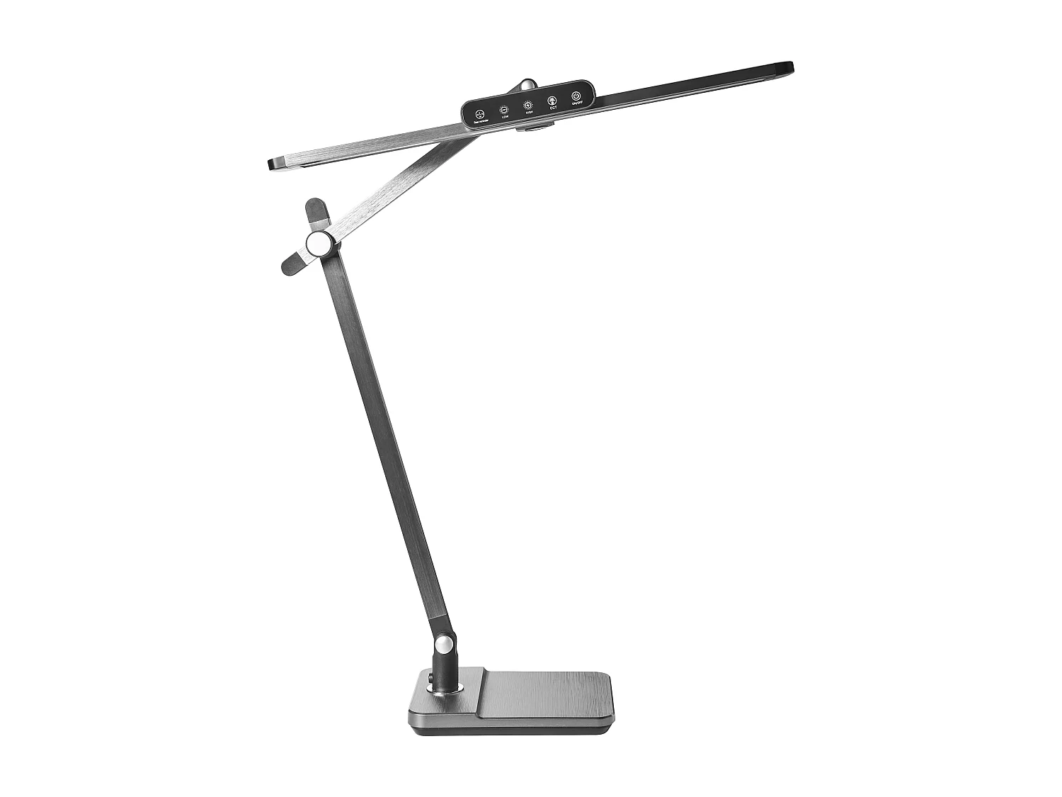 Lampe de bureau LED SERPENS Avec variateur Gris