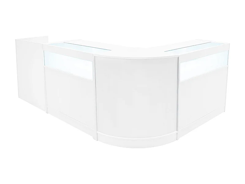 Luna LED Winkel Toonbank Set CM60, TB60 & 2 x B900 - Wit