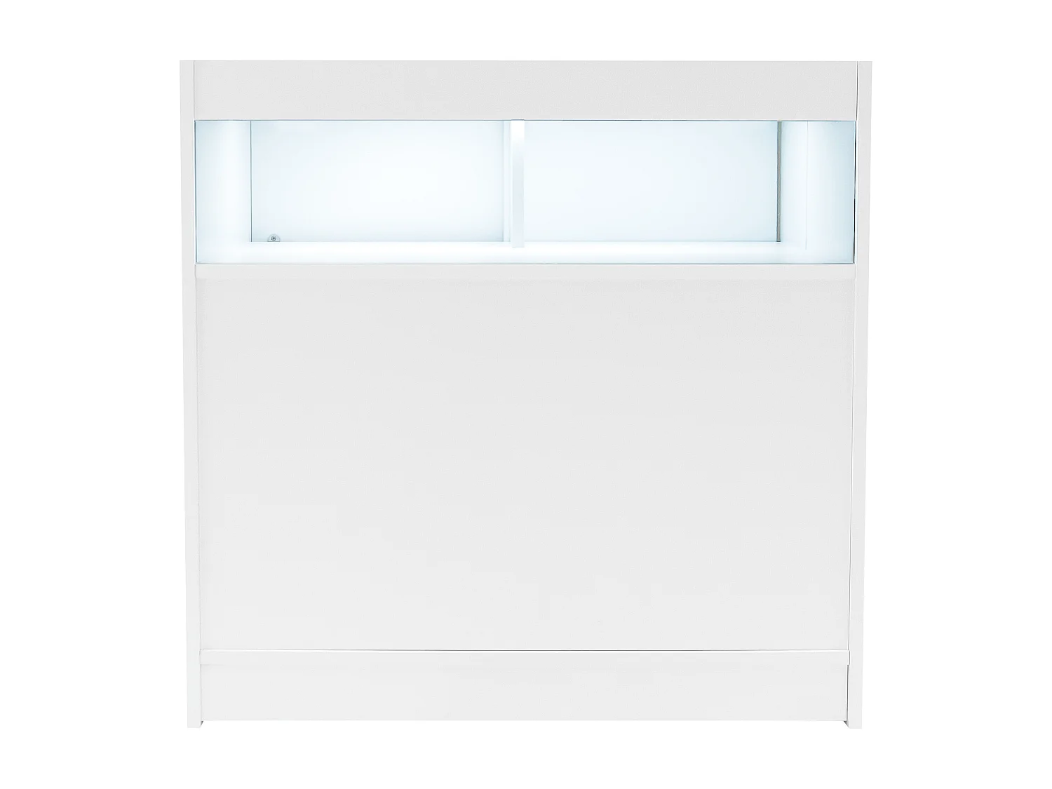 Luna LED Verkaufstheken-Set CM60 + B900 (2 Stück)+ TB60 – Weiß