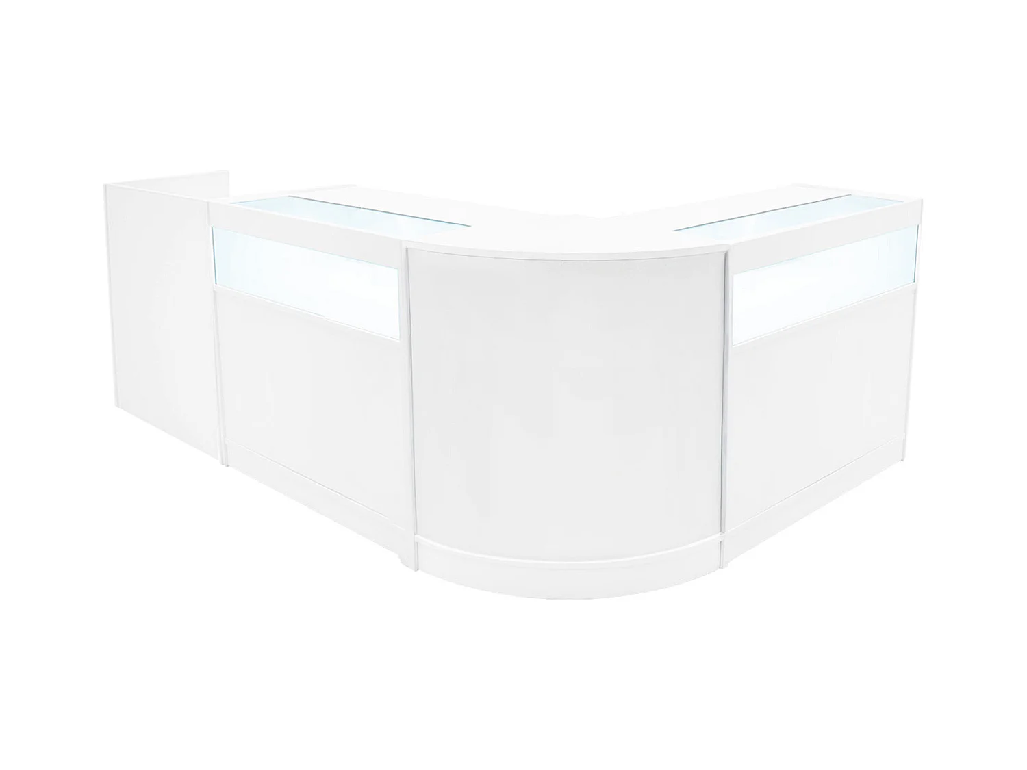 Luna LED Winkel Toonbank Set CM60, TB60 & 2 x B900 - Wit