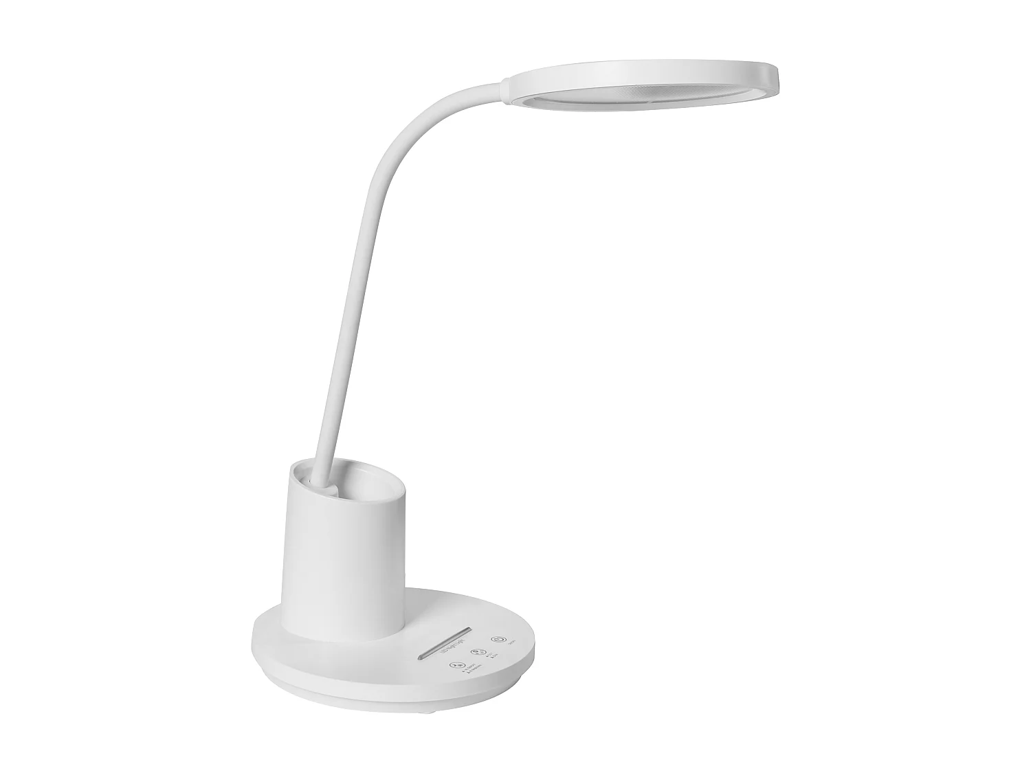 Lampe de bureau LED VELA Avec variateur Blanc