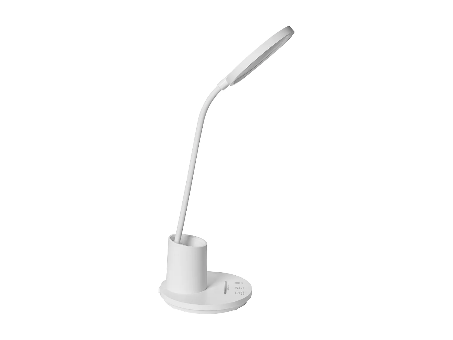 Lampe de bureau LED VELA Avec variateur Blanc