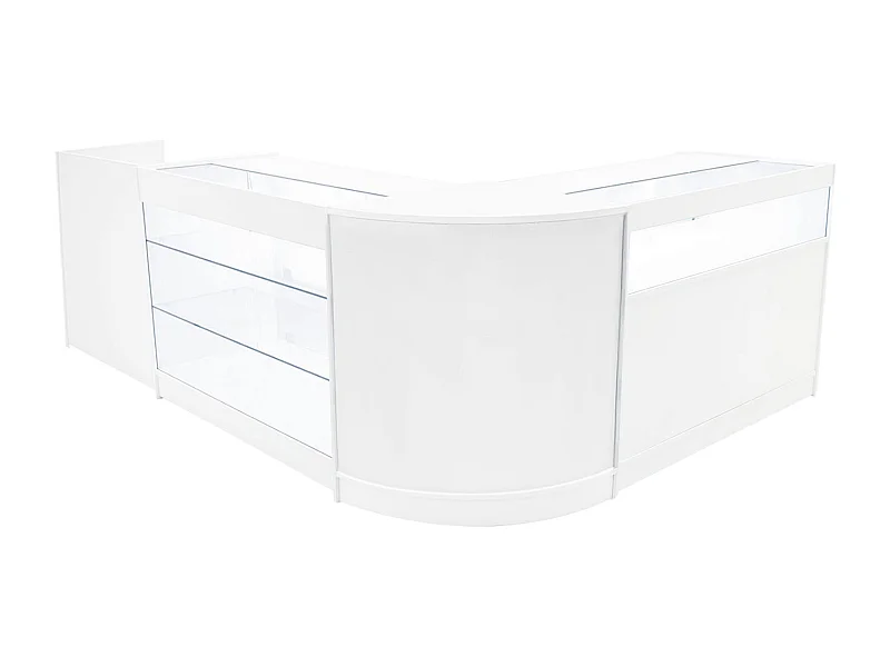 Polaris LED Winkel Toonbank Set K1200, B1200, TB60 & CM60 - Wit