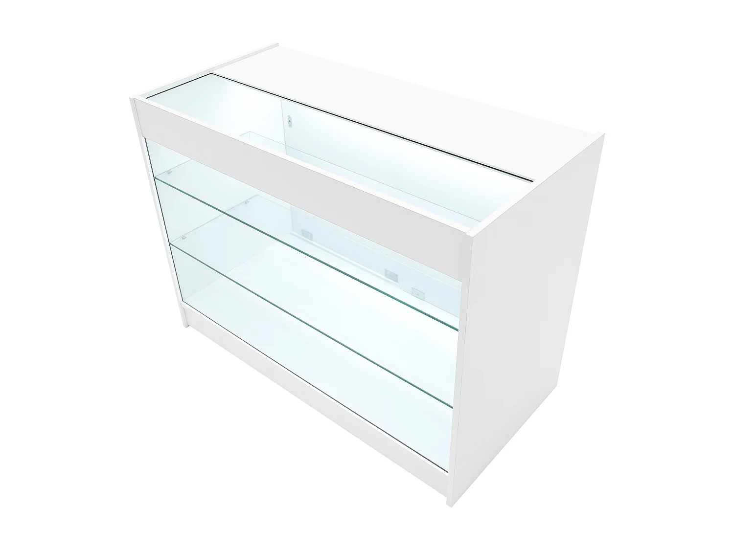 Zestaw oświetlenia sklepowego Polaris LED K1200, B1200, TB60 i CM60 – biały