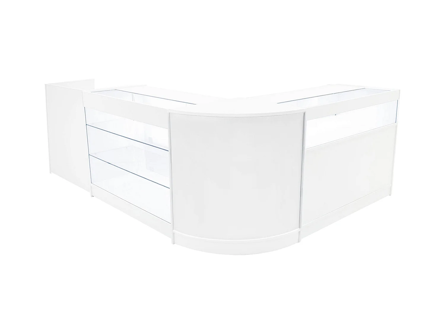 Polaris LED Winkel Toonbank Set K1200, B1200, TB60 & CM60 - Wit