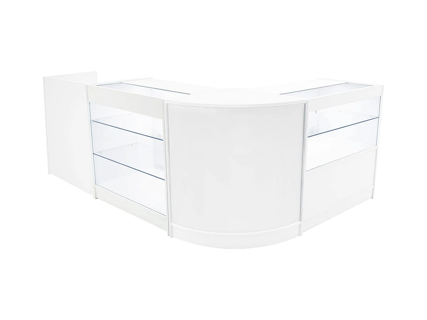 Vega LED Winkel Toonbank Set K900, C900, TB60 & CM60 - Wit