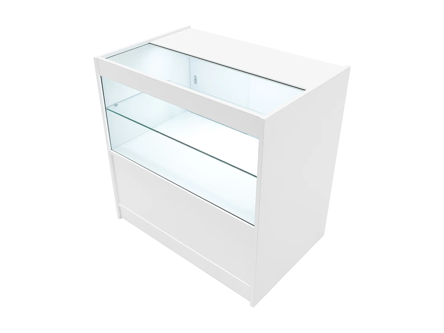 Vega LED Winkel Toonbank Set K900, C900, TB60 & CM60 - Wit