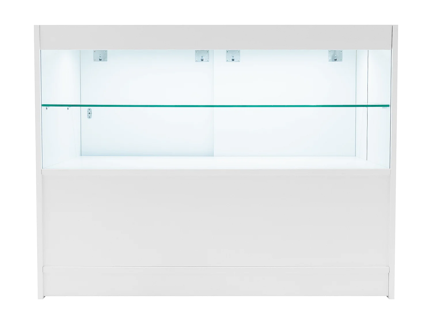 Comptoirs de Vente à LED Ensemble Phoenix - Blanc CM60, 2 x C1200, TB60