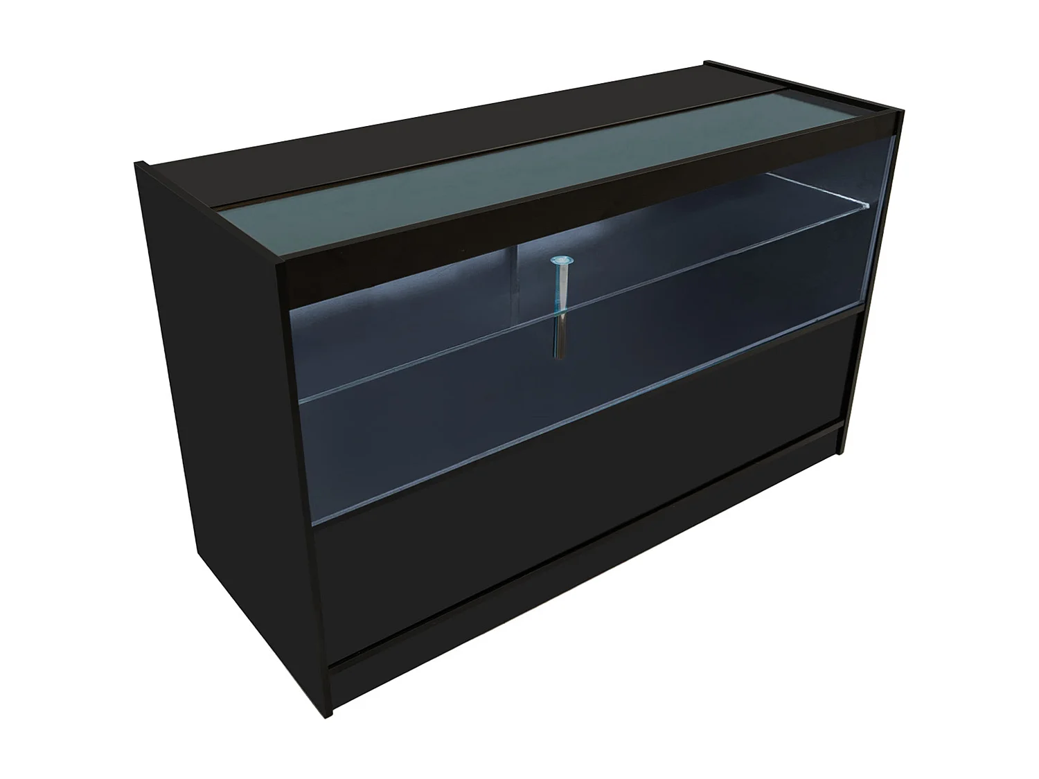 Vega LED Winkel Toonbank Set K1500, C1500, TB60 & CM60 - Zwart