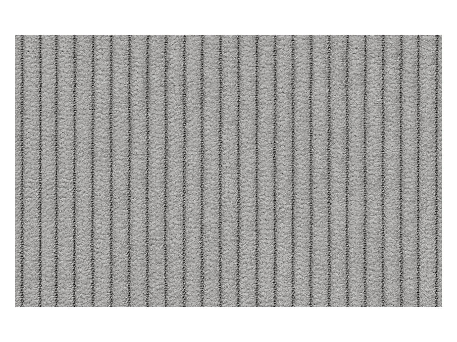 CANAPÉ D'ANGLE VILT 4 places, tissu gris clair