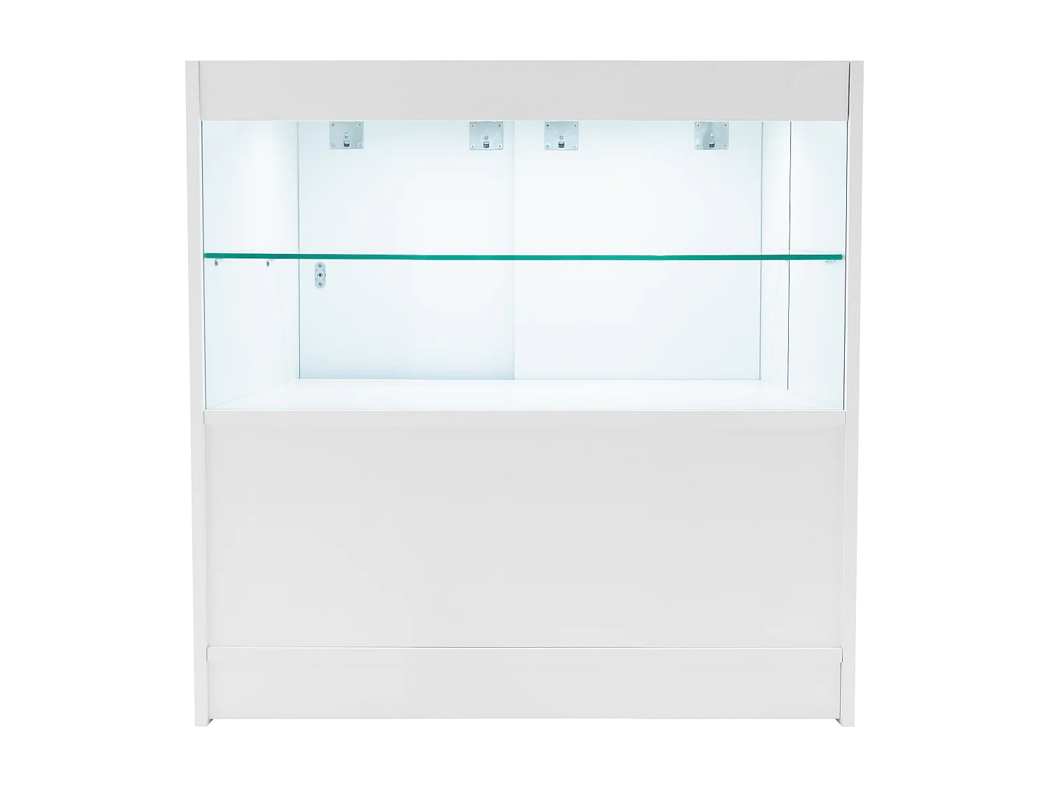 Set Mostradores Comerciales con Luz LED "PHOENIX"  CM60 + 2xC900 + TB60 – Blanco