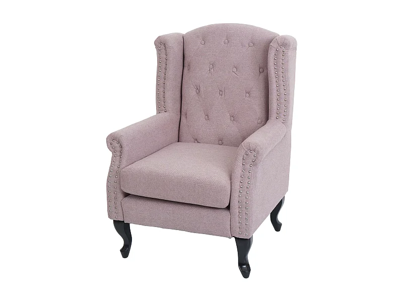 Relaxsessel Oxford, Hellrosa ohne Ottomane