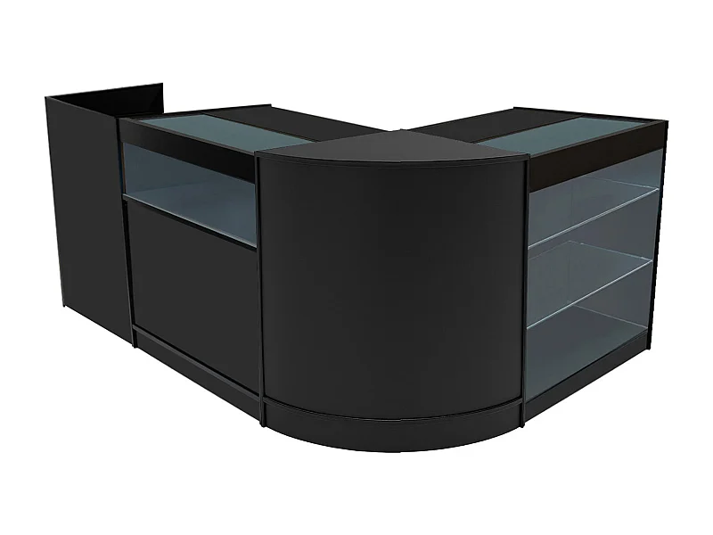 Polaris LED Winkel Toonbank Set K900, B900, TB60 & CM60 - Zwart