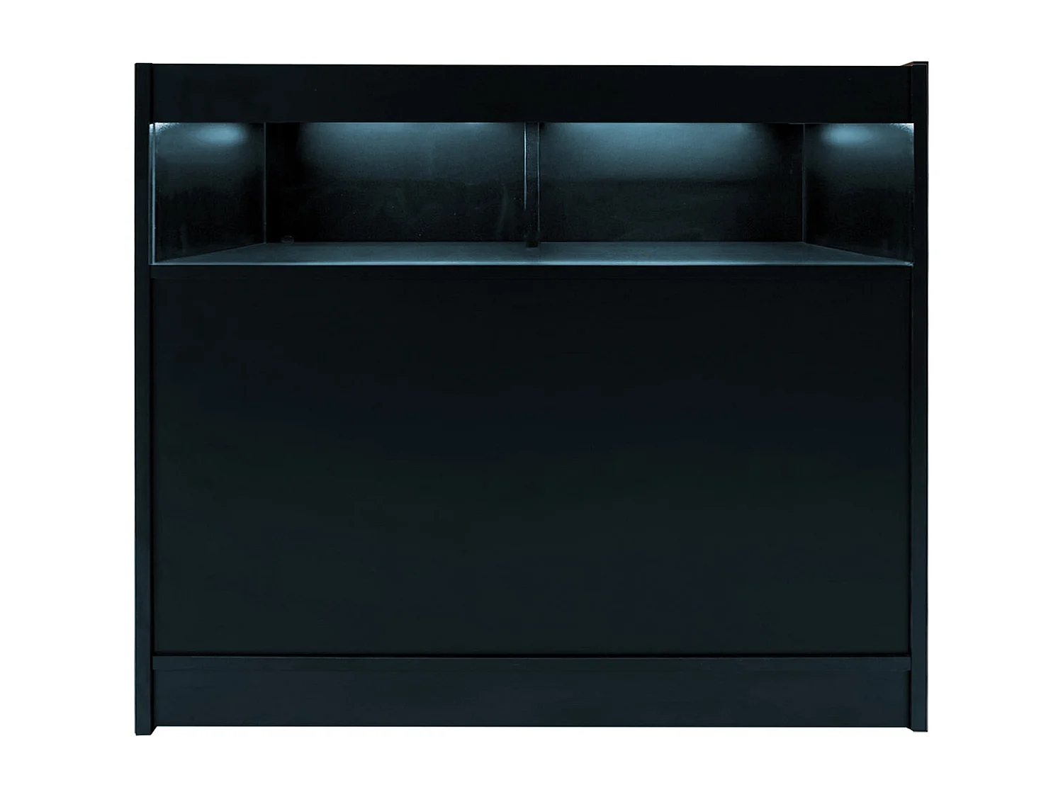 Luna LED Winkel Toonbank Set CM60, TB60 & 2 x B1200 - Zwart