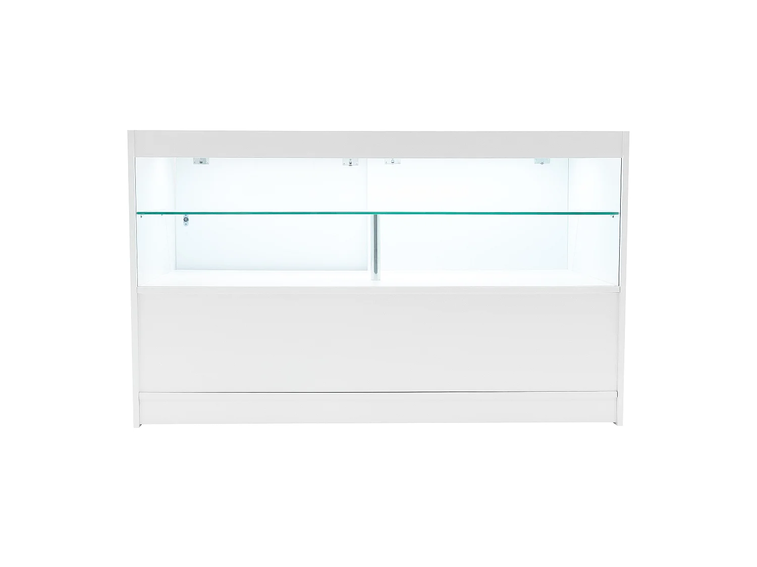 Comptoirs de Vente à LED Ensemble Phoenix - Blanc CM60, 2 x C1500, TB60
