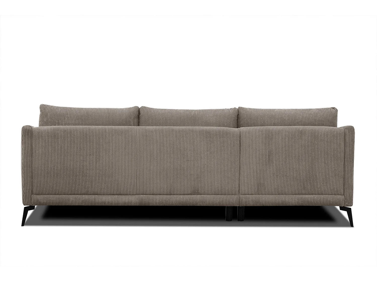 Ecksofa 4-Sitzer links VILT, taupe