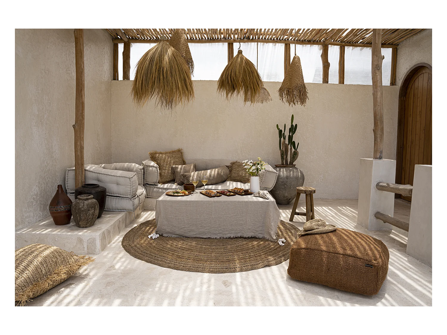 La Nappe En Lin - Beige - 180x300