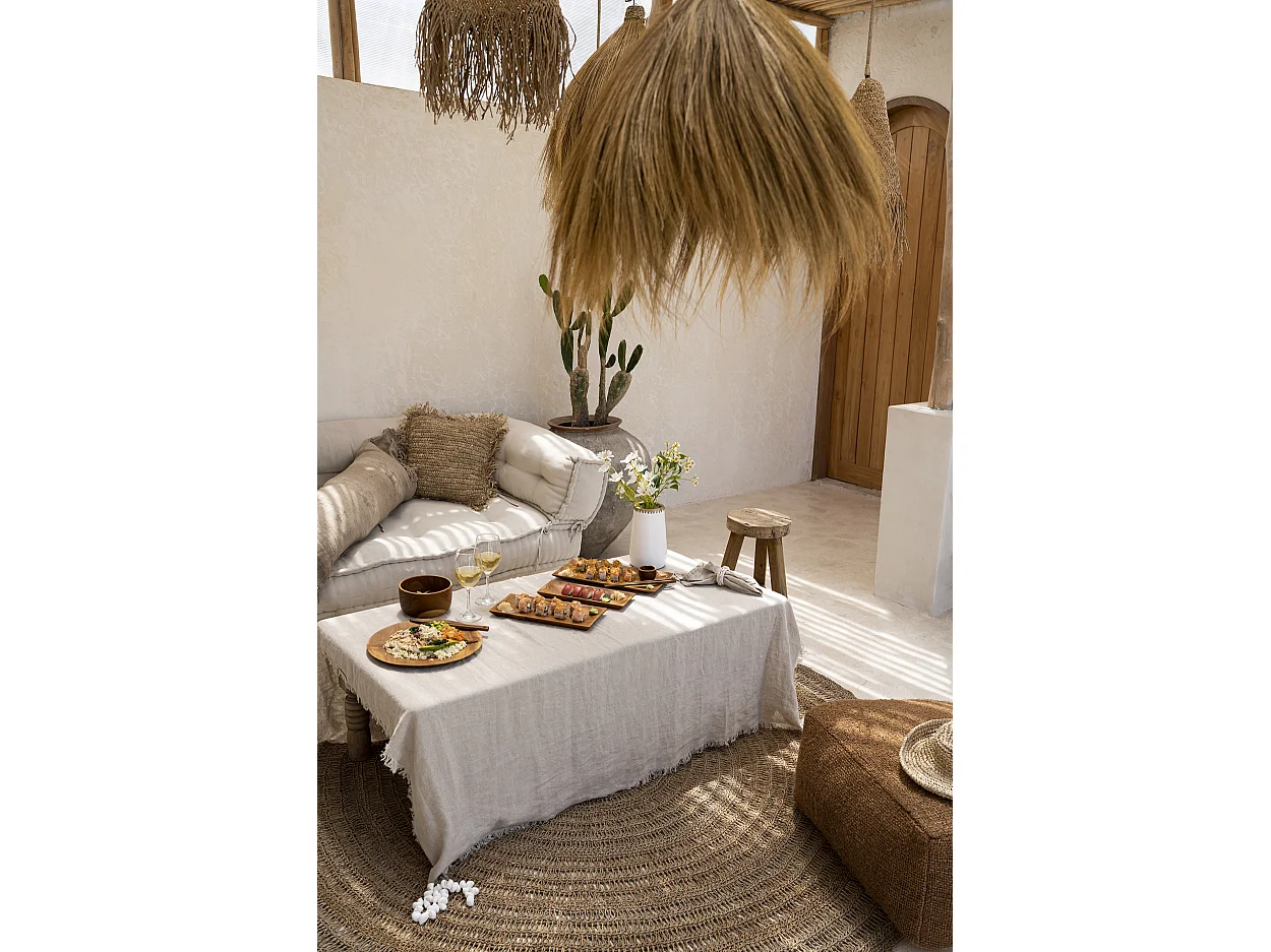 La Nappe En Lin - Beige - 180x300