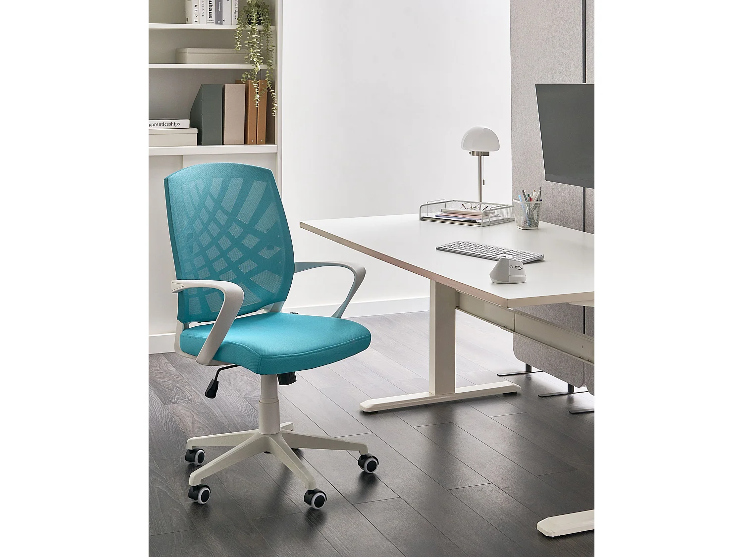 Chaise de bureau BONNY Bleu