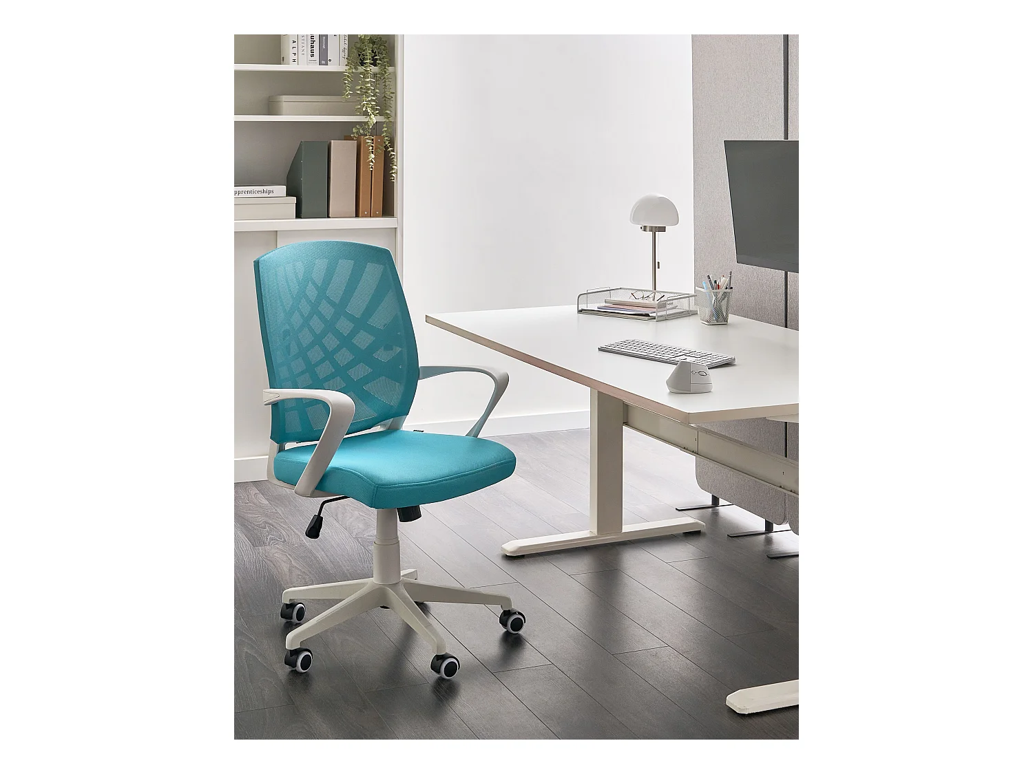 Chaise de bureau BONNY Bleu