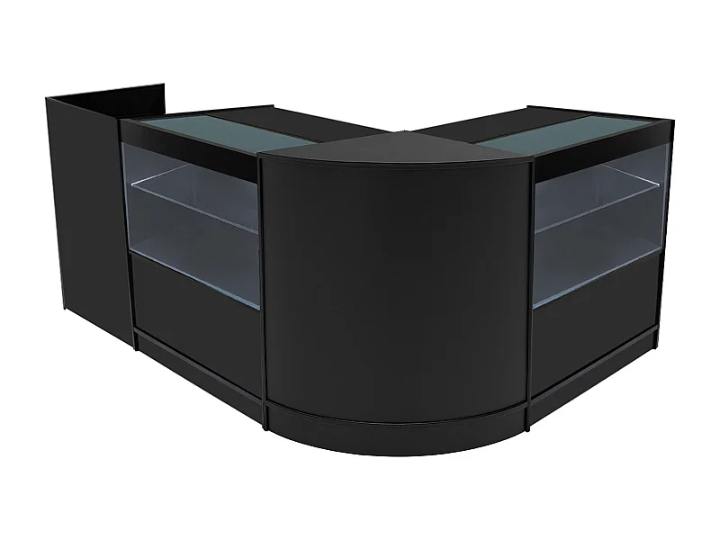 Phoenix LED Winkel Toonbank Set CM60, TB60 & 2 x C900 - Zwart