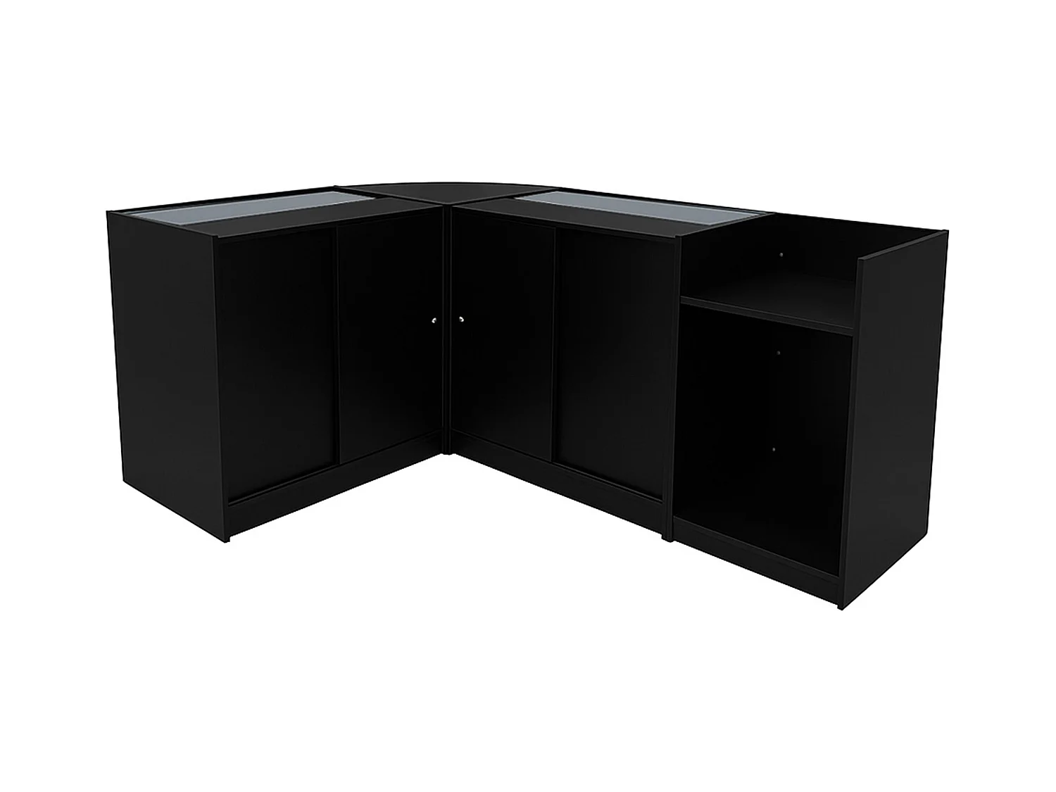 Phoenix LED Winkel Toonbank Set CM60, TB60 & 2 x C900 - Zwart