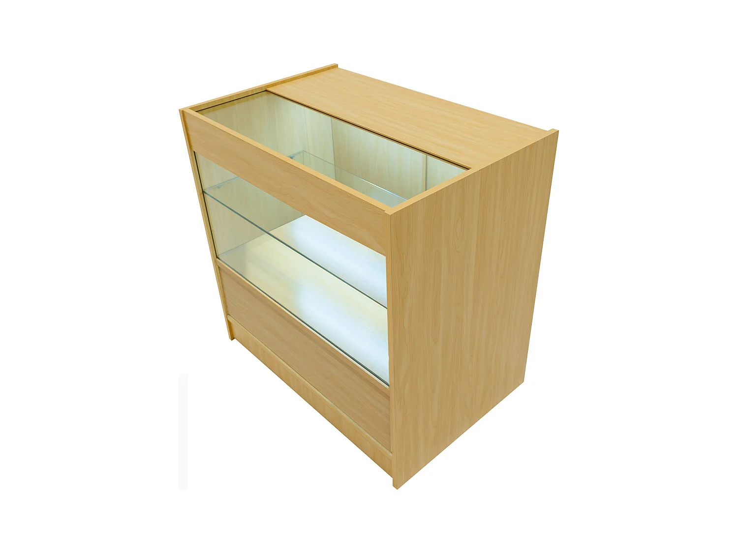 Phoenix LED Winkel Toonbank Set CM60, TB60 & 2 x C900 - Esdoorn