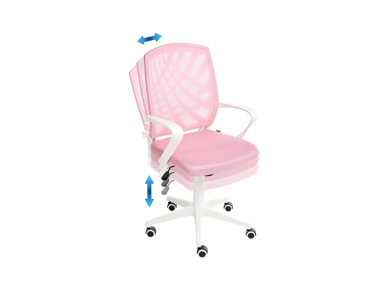 Chaise de bureau BONNY Rose