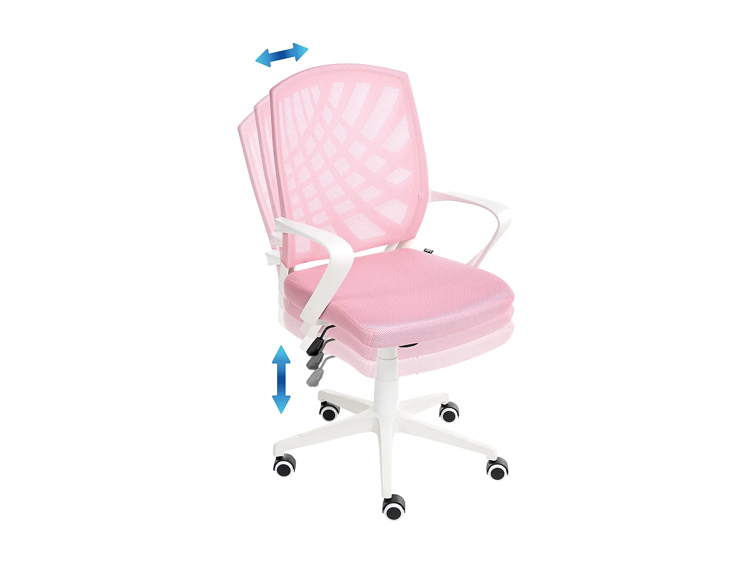 Chaise de bureau BONNY Rose