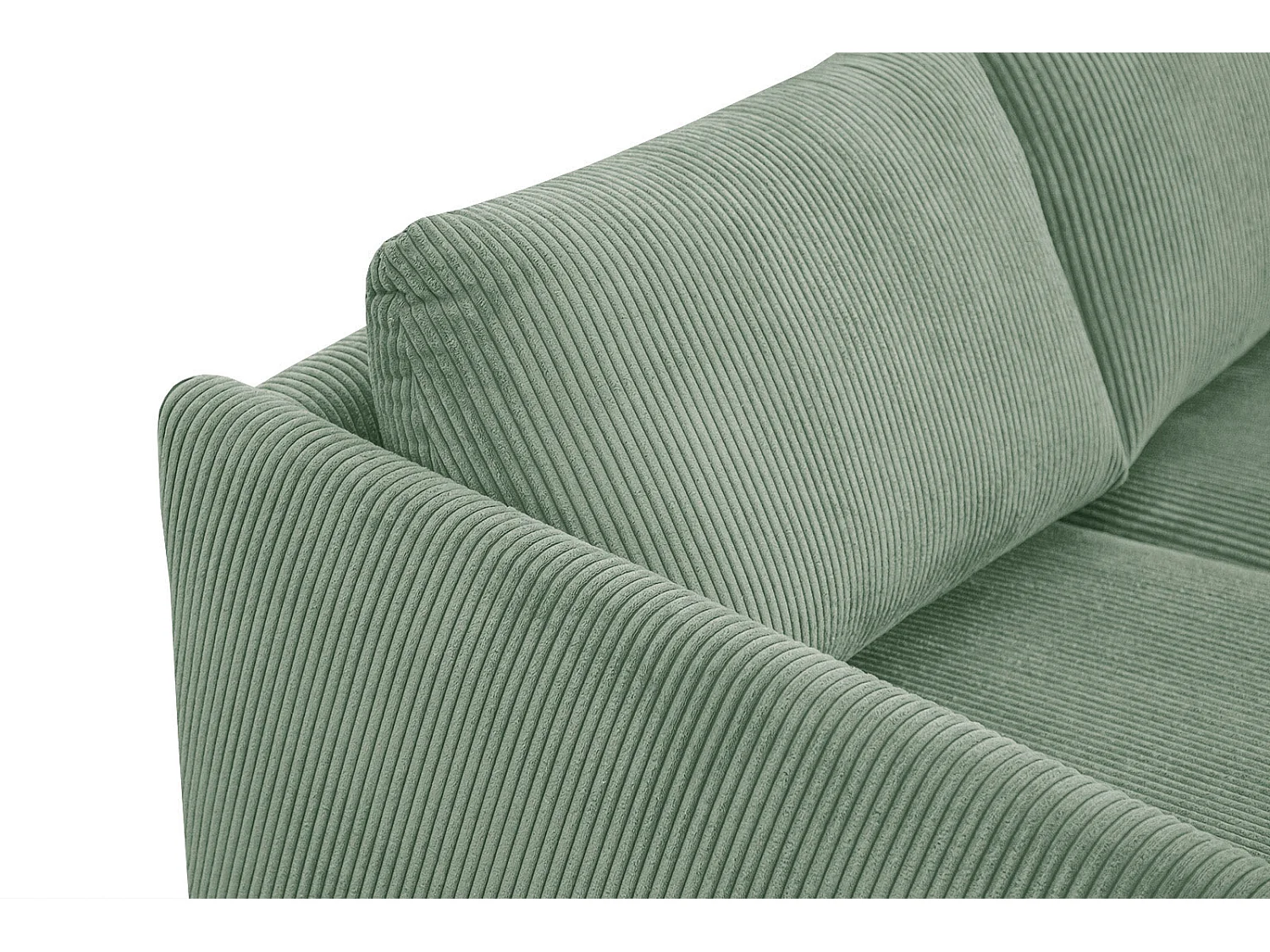 Ecksofa 4-Sitzer links VILT, mint
